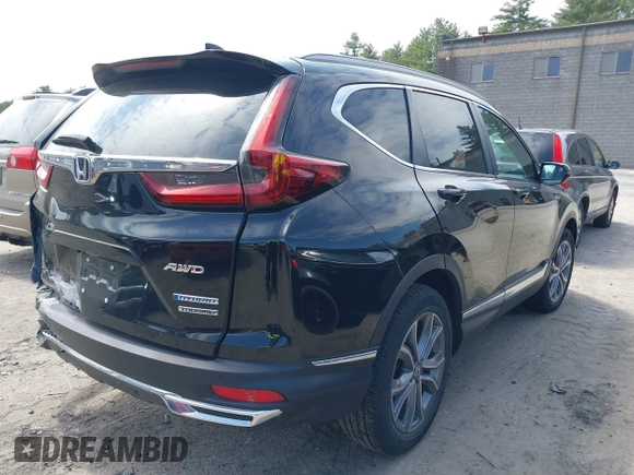2020 Honda CR-V Touring with VIN 7FART6H96LE023782, listed as a IAAI auction lot 42053948 with 56,814 mi miles and . Bid and sale history available at DreamBid. Image 4.