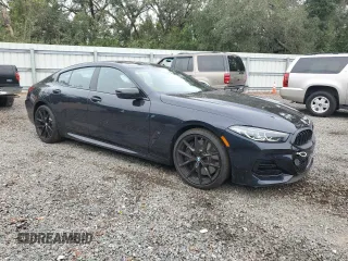 2024 BMW 8 Series M850i with VIN WBAGV8C00RCR84642, listed as a Copart auction lot 81367034 with 2,058 mi miles and Salvage Title. Bid and sale history available at carsss.com. Image 4.