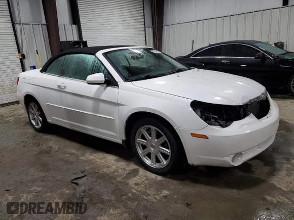 2008 Chrysler Sebring Touring with VIN 1C3LC55R48N295194, listed as a Copart auction lot 82164024 with 103,972 mi miles and Salvage Title. Bid and sale history available at carsss.com. Image 4.