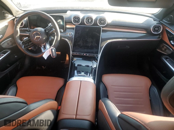 2023 Mercedes-Benz C 43 AMG with VIN W1KAF8HB3PR073401, listed as a Copart auction lot 87645465 with 27,805 mi miles and Salvage Title. Bid and sale history available at DreamBid. Image 8.