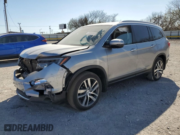 2017 Honda Pilot Touring with VIN 5FNYF5H93HB026462, listed as a Copart auction lot 49866845 with 80,328 mi miles and Salvage Title. Bid and sale history available at carsss.com. Image 1.