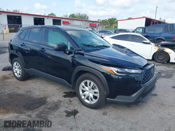 2024 Toyota Corolla Cross L with VIN 7MUAAAAG7RV101166, listed as a IAAI auction lot 42374340 with 11,213 mi miles and . Bid and sale history available at DreamBid. Image 1.