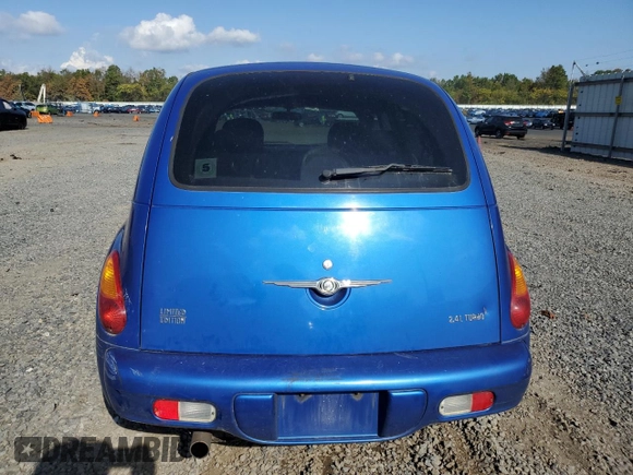 2005 Chrysler PT Cruiser Limited with VIN 3C8FY68865T518168, listed as a Copart auction lot 74135254 with 167,356 mi miles and Salvage title. Bid and sale history available at DreamBid. Image 6.