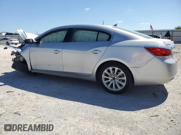 2013 Buick LaCrosse Leather with VIN 1G4GC5E36DF305832, listed as a Copart auction lot 53263865 with 105,373 mi miles and Salvage Title. Bid and sale history available at carsss.com. Image 2.