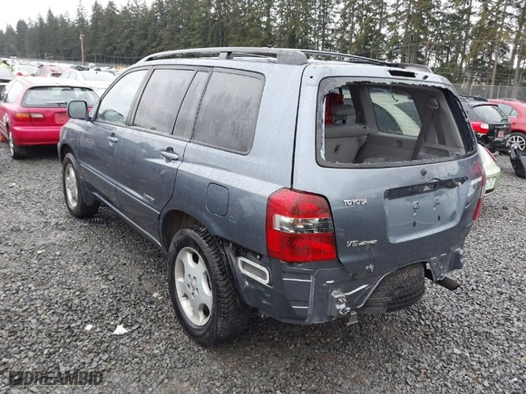 2007 Toyota Highlander w/3rd Row with VIN JTEEP21A670193071, listed as a IAAI auction lot 41861569 with 122,843 mi miles. Bid and sale history available at carsss.com. Image 3.