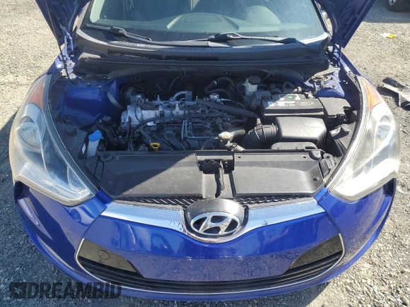 2012 Hyundai Veloster w/Black Int с VIN KMHTC6ADXCU072938, выставлен на аукционе Copart как лот 56767105 с пробегом 110 562 миль миль и Чистый • Clean title. История ставок и продаж доступна на DreamBid. Изображение 12.