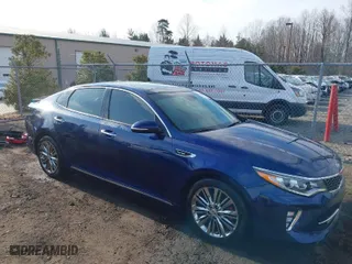 2018 Kia Optima SX with VIN 5XXGV4L21JG200888, listed as a IAAI auction lot 41704691 with 80,710 mi miles. Bid and sale history available at carsss.com. Image 1.