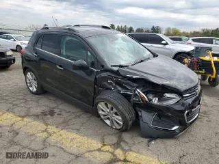2018 Chevrolet Trax Premier with VIN 3GNCJRSB0JL369367, listed as a Copart auction lot 53155935 with 25,132 mi miles and Salvage Title. Bid and sale history available at carsss.com. Image 4.