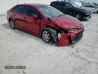 2020 Toyota Corolla LE with VIN 5YFEPRAE4LP052502, listed as a Copart auction lot 53277635 with 36,132 mi miles and Non Repairable. Bid and sale history available at DreamBid. Image 11.