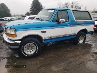 1994 Ford Bronco Custom with VIN 1FMEU15H9RLB43857, listed as a Copart auction lot 83356564 with 176,648 mi miles and Clean Title. Bid and sale history available at carsss.com. Image 1.