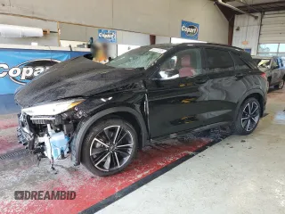 2023 Infiniti QX50 Sport z VIN 3PCAJ5FB4PF117082, wystawiony jako Copart lot #62472305 z przebiegiem 18 584 mil mil oraz Szkoda całkowita • Salvage title. Historia ofert i sprzedaży dostępna na DreamBid. Obrazek 1.
