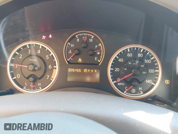 2009 Nissan Armada SE z VIN 5N1BA08D99N604316, wystawiony jako IAAI lot #41749094 z przebiegiem 326 455 mil mil oraz . Historia ofert i sprzedaży dostępna na DreamBid. Obrazek 7.