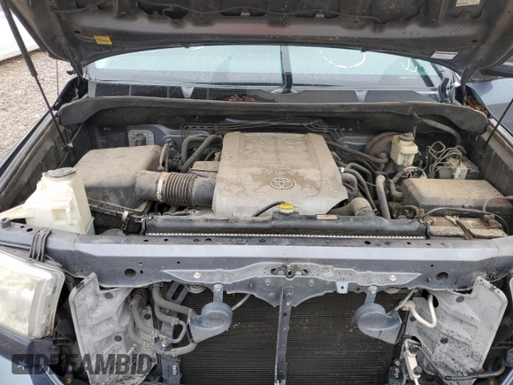 2010 Toyota Tundra 4WD Truck SR with VIN 5TFCW5F12AX010501, listed as a Copart auction lot 71955034 with 159,956 mi miles and Salvage Title. Bid and sale history available at carsss.com. Image 12.
