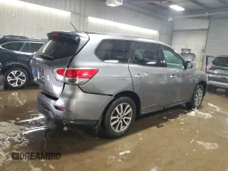 2015 Nissan Pathfinder Platinum with VIN 5N1AR2MN9FC616004, listed as a Copart auction lot 49811145 with 104,219 mi miles and Salvage Title. Bid and sale history available at DreamBid. Image 3.