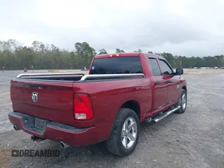 2014 Ram 1500 Express with VIN 1C6RR6FT2ES153869, listed as a IAAI auction lot 41927392 with 161,176 mi miles and . Bid and sale history available at DreamBid. Image 4.