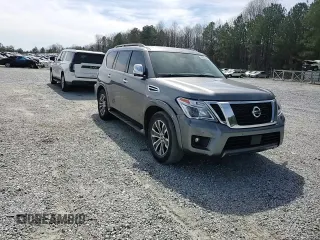 2019 Nissan Armada SL with VIN JN8AY2ND4K9088283, listed as a Copart auction lot 49846555 with 142,552 mi miles and Salvage Title. Bid and sale history available at carsss.com. Image 12.