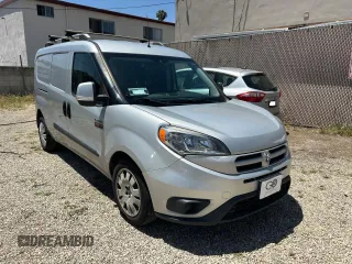 2017 Ram ProMaster City Cargo Tradesman SLT with VIN ZFBERFBB4H6H22471, listed as a Copart auction lot 58397075 with 110,628 mi miles and Clean title. Bid and sale history available at DreamBid. Image 1.