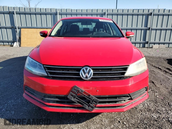2015 Volkswagen Jetta Sedan 1.8T SE w/Connectivity with VIN 3VWD07AJ9FM421171, listed as a Copart auction lot 51833935 with 248,711 mi miles and Salvage Title. Bid and sale history available at carsss.com. Image 5.