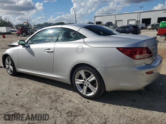 2012 Lexus IS 250 C z VIN JTHFF2C27C2526392, wystawiony jako Copart lot #85204854 z przebiegiem 114 057 mil mil oraz Szkoda całkowita • Salvage title. Historia ofert i sprzedaży dostępna na DreamBid. Obrazek 2.