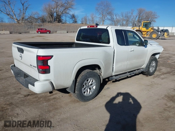 2024 Nissan Frontier SV z VIN 1N6ED1CM4RN651921, wystawiony jako IAAI lot #41684882 z przebiegiem 2 467 mil mil oraz . Historia ofert i sprzedaży dostępna na DreamBid. Obrazek 4.