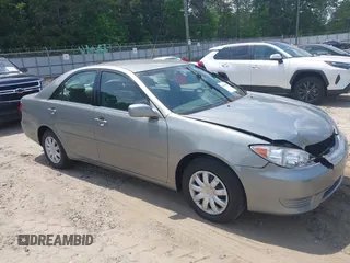 2005 Toyota Camry LE with VIN 4T1BE30K65U617024, listed as a IAAI auction lot 42159097 with 81,766 mi miles and . Bid and sale history available at DreamBid. Image 1.