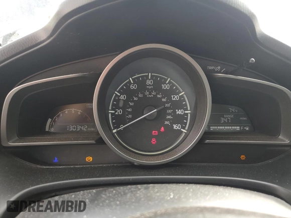 2018 Mazda 3 Sport with VIN 3MZBN1U75JM166548, listed as a Copart auction lot 50704795 with 130,342 mi miles and Salvage Title. Bid and sale history available at DreamBid. Image 9.