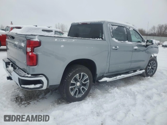 2023 Chevrolet Silverado 1500 LT with VIN 1GCUDDED8PZ234840, listed as a Copart auction lot 87032664 with 25,971 mi miles and Salvage Title. Bid and sale history available at carsss.com. Image 3.
