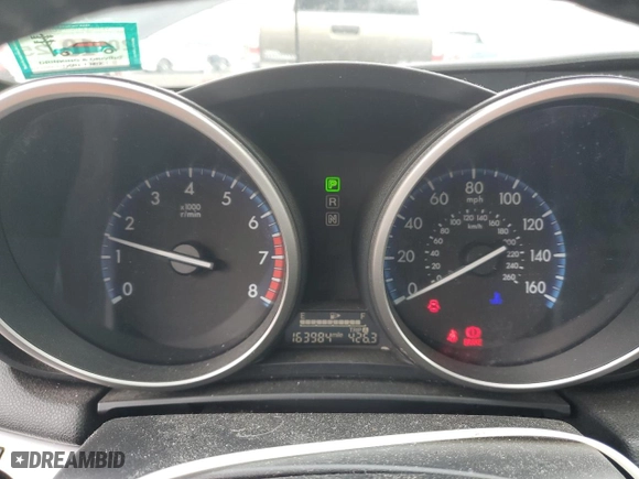 2012 Mazda Mazda3 i Touring with VIN JM1BL1V83C1677563, listed as a Copart auction lot 47682895 with 163,984 mi miles and Salvage Title. Bid and sale history available at carsss.com. Image 9.