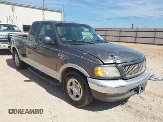 2002 Ford F-150 XL with VIN 1FTRX07L92KC81256, listed as a IAAI auction lot 41765831 with 149,506 mi miles. Bid and sale history available at carsss.com. Image 1.