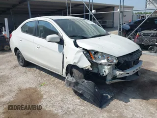 2017 Mitsubishi Mirage ES with VIN ML32F3FJ7HH002742, listed as a IAAI auction lot 42248650 with 111,503 mi miles and . Bid and sale history available at DreamBid. Image 1.