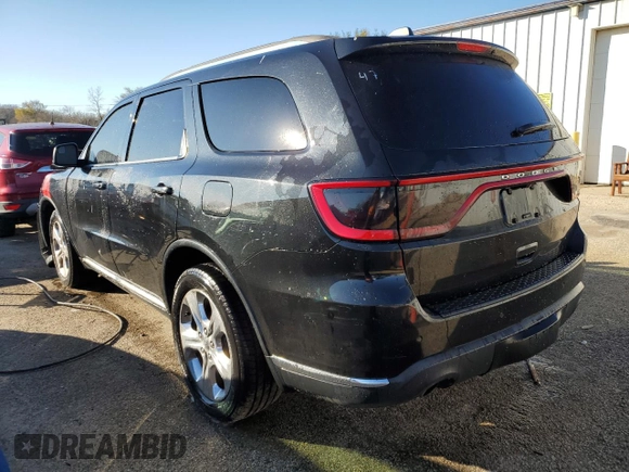 2014 Dodge Durango Limited with VIN 1C4SDJDT2EC349495, listed as a Copart auction lot 78818504 with 136,193 mi miles and Salvage title. Bid and sale history available at DreamBid. Image 2.