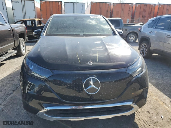 2023 Mercedes-Benz EQE with VIN 4JGGM1CB2PA016447, listed as a Copart auction lot 72873943 with 3,556 mi miles and Salvage Title. Bid and sale history available at carsss.com. Image 5.