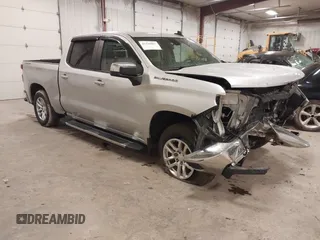 2020 Chevrolet Silverado 1500 LT with VIN 3GCUYDED8LG185492, listed as a IAAI auction lot 41226007 with 38,232 mi miles and . Bid and sale history available at DreamBid. Image 1.