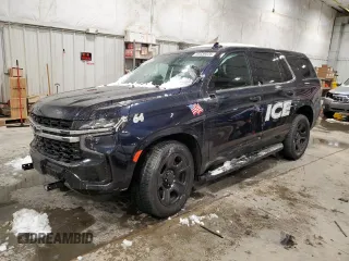 2021 Chevrolet Tahoe Commercial with VIN 1GNSKLED5MR479380, listed as a Copart auction lot 45630525 with 63,426 mi miles and Salvage title. Bid and sale history available at DreamBid. Image 1.