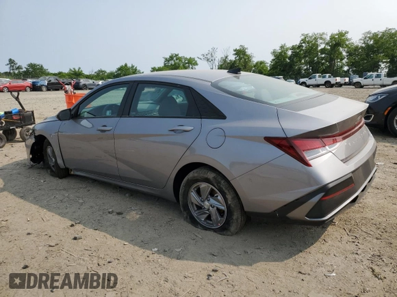 2025 Hyundai Elantra SE with VIN KMHLL4DG9SU991693, listed as a Copart auction lot 57850455 with 1,207 mi miles and Salvage title. Bid and sale history available at DreamBid. Image 2.