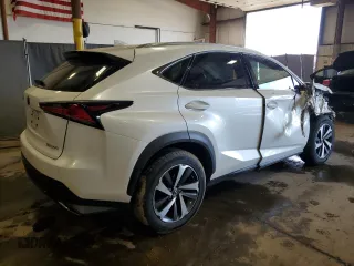 2019 Lexus NX 300 with VIN JTJBARBZ6K2199341, listed as a Copart auction lot 53050495 with 59,786 mi miles and Salvage title. Bid and sale history available at DreamBid. Image 3.