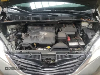 2011 Toyota Sienna LE AAS с VIN 5TDKK3DC6BS056176, выставлен на аукционе Copart как лот 58148845 с пробегом 412 435 миль миль и Чистый • Clean title. История ставок и продаж доступна на DreamBid. Изображение 12.