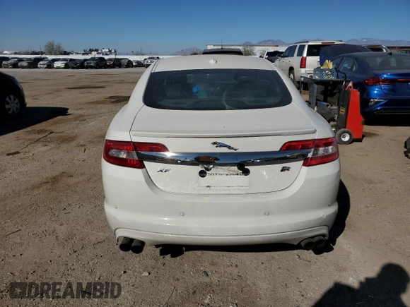 2010 Jaguar XF with VIN SAJWA0JC3AMR49540, listed as a Copart auction lot 87475704 with 137,274 mi miles and Salvage Title. Bid and sale history available at DreamBid. Image 6.