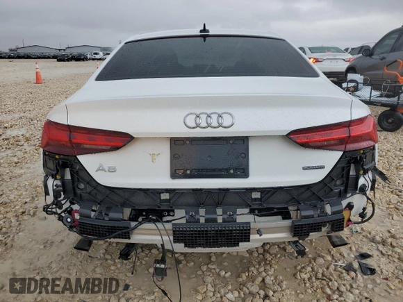 2023 Audi A5 S line Premium Plus z VIN WAUTAAF55PA022631, wystawiony jako Copart lot #44310295 z przebiegiem 15 391 mil mil oraz Szkoda całkowita • Salvage title. Historia ofert i sprzedaży dostępna na DreamBid. Obrazek 6.