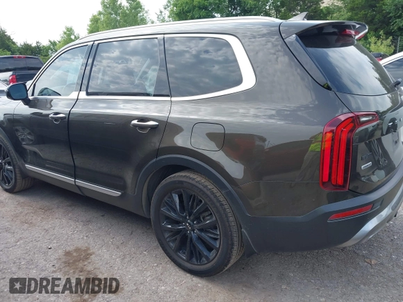 2021 Kia Telluride SX with VIN 5XYP5DHC0MG171935, listed as a IAAI auction lot 42319560 with 94,204 mi miles and . Bid and sale history available at DreamBid. Image 3.