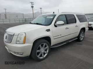 2007 Cadillac Escalade ESV with VIN 1GYFK66817R171893, listed as a Copart auction lot 50894525 with 209,571 mi miles and Salvage Title. Bid and sale history available at carsss.com. Image 1.