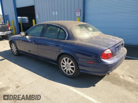 2002 Jaguar S-Type with VIN SAJDA03N32FM35859, listed as a Copart auction lot 48089525 with 67,675 mi miles and Clean Title. Bid and sale history available at DreamBid. Image 2.