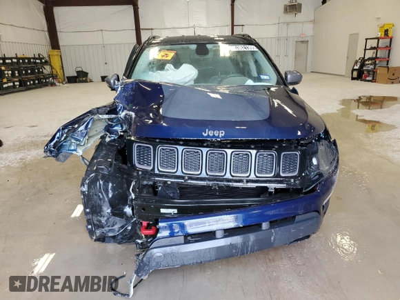 2019 Jeep Compass Trailhawk with VIN 3C4NJDDB9KT627579, listed as a Copart auction lot 53621395 with 66,535 mi miles and Clean Title. Bid and sale history available at DreamBid. Image 5.