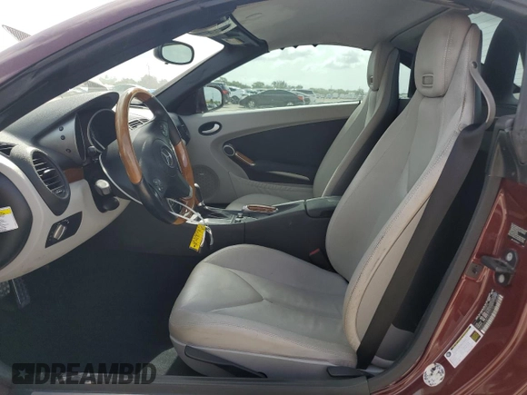 2009 Mercedes-Benz SLK 350 z VIN WDBWK58F49F209793, wystawiony jako Copart lot #58807035 z przebiegiem 58 005 mil mil oraz Szkoda całkowita • Salvage title. Historia ofert i sprzedaży dostępna na DreamBid. Obrazek 7.