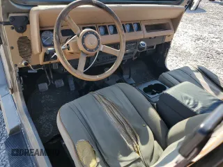 1988 Jeep Wrangler Sahara with VIN 2BCCV8121JB525518, listed as a Copart auction lot 71491994 with 252,317 mi miles and Salvage Title. Bid and sale history available at carsss.com. Image 8.