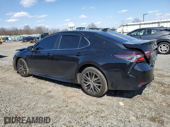 2021 Toyota Camry SE Nightshade with VIN 4T1G11AK8MU582554, listed as a Copart auction lot 50228315 with 65,662 mi miles and Salvage Title. Bid and sale history available at carsss.com. Image 2.