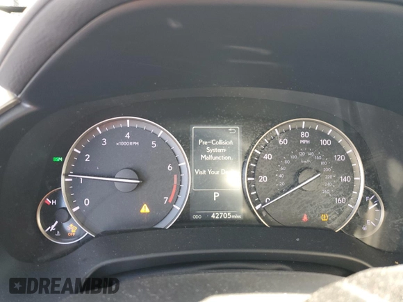2021 Lexus RX 350 z VIN 2T2AZMAA4MC190983, wystawiony jako Copart lot #89170085 z przebiegiem 42 705 mil mil oraz Szkoda całkowita • Salvage title. Historia ofert i sprzedaży dostępna na DreamBid. Obrazek 9.