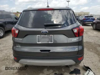 2019 Ford Escape Titanium with VIN 1FMCU0J93KUA81968, listed as a Copart auction lot 56232665 with 26,631 mi miles and Salvage title. Bid and sale history available at DreamBid. Image 6.