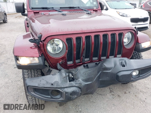 2021 Jeep Wrangler Sport S with VIN 1C4GJXAN8MW700480, listed as a IAAI auction lot 41149300 with 41,433 mi miles and . Bid and sale history available at DreamBid. Image 6.