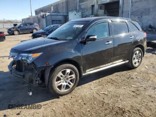 2009 Acura MDX with VIN 2HNYD28229H520289, listed as a Copart auction lot 45210965 with 108,406 mi miles and Salvage Title. Bid and sale history available at carsss.com. Image 1.